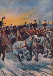 ‘Napoleón en la retirada de Moscú’