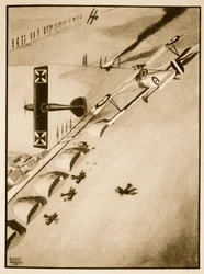 El Coronel Bishop obtiene su V.C., ilustración de 