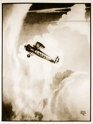 Vuelo Met., ilustración de "Flying Memories" de John Hamilton