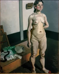«Modelo posando»