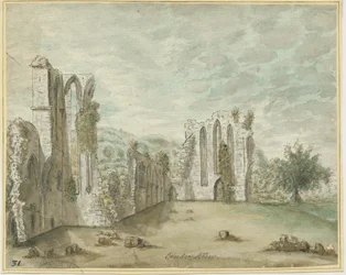 Croxden Abbey: acuarela, nd [1762-1802] (pintura)