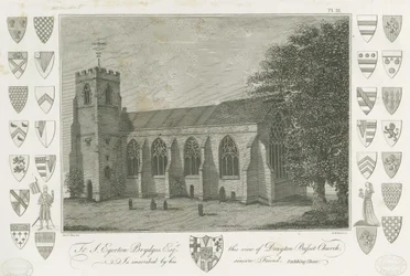 Iglesia de Drayton Bassett: grabado