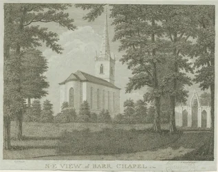 Capilla de Great Barr: grabado