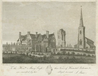 Hamstall Ridware - Iglesia y Casa Solariega