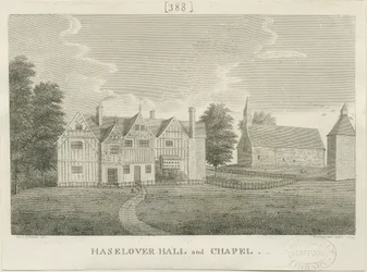 Capilla de Haselour: grabado