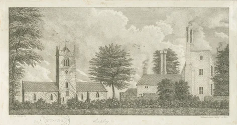 Iglesia de Lapley: grabado