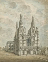 Catedral de Lichfield - Fachada Oeste