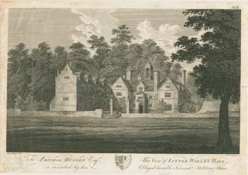 Norton Canes - Little Wyrley Hall: grabado