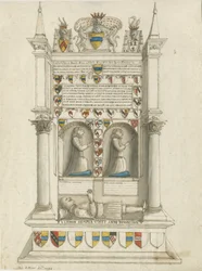 Iglesia de Sandon - Tumba de Sampson Erdeswicke