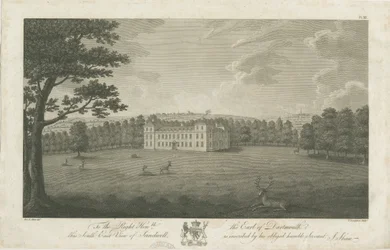 Parque Sandwell - Salón: grabado, s.f. [1762-1798]