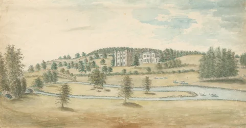 Tixall Hall y Gatehouse