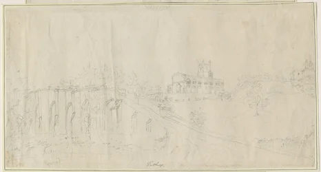 Iglesia y Castillo de Tutbury - Vista Noreste