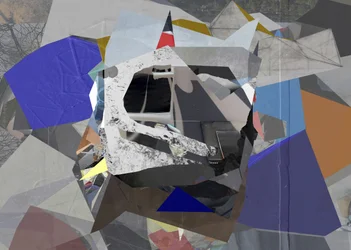 Geometría abstracta fragmentada