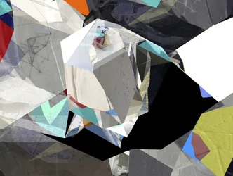 Fragmentos geométricos abstractos