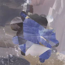 Abstracto geométrico azul