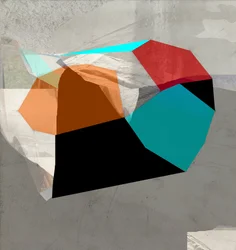 Geometría abstracta y colorida