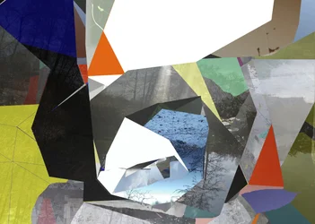 Collage de naturaleza geométrica