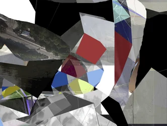 Collage abstracto moderno