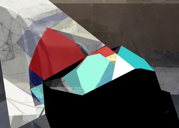 Composición geométrica llena de vida