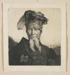 Retrato de un hombre, llamado "Mazeppa"