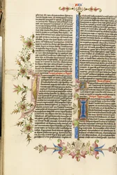 Inicial J decorada; Inicial I decorada