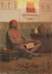 El escriba real Rah-Hotep
