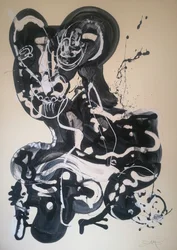 Figura abstracta dinámica