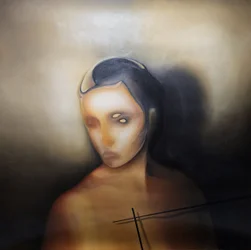 Retrato de mujer misteriosa