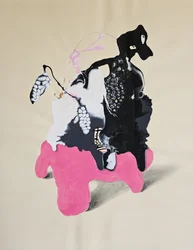 Forma negra surrealista
