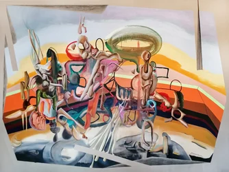 Formas orgánicas surrealistas