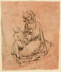 Madonna y el Niño, c. 1440-1450