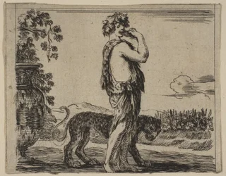 Baco, del Juego de la Mitología, 1644