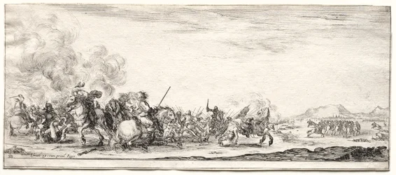 Escaramuza de caballería