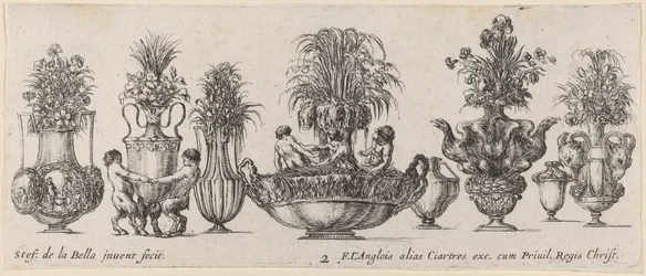 Jarrones fantásticos, probablemente 1646