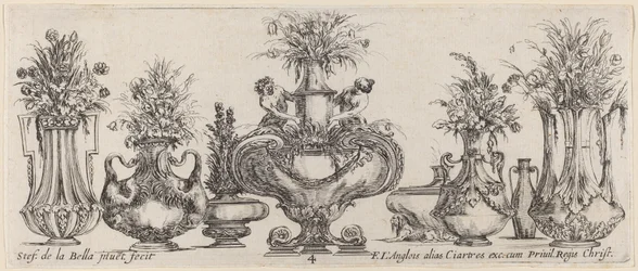 Jarrones fantásticos, probablemente 1646