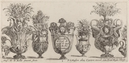 Jarrones fantásticos, probablemente 1646