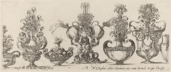 Jarrones fantásticos, probablemente 1646