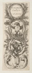 Frontispicio: Ornamenti o Grottesche, ca. 1653