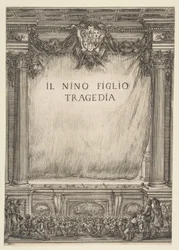 Frontispicio para Il Nino Figlio, 1655