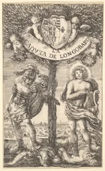 Frontispicio para La caída de Longobardi, poemas de Sigismond B.