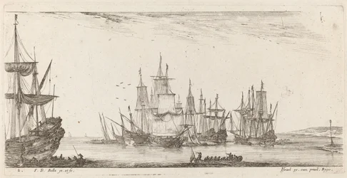 Grupo de barcos, 1644