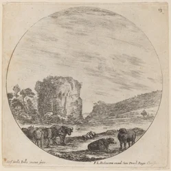 Paisaje con Ruinas Antiguas
