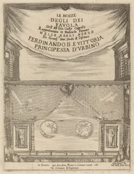 Las bodas de los dioses: Frontispicio