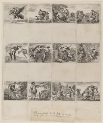 Cartas de juego mitológicas, 1644