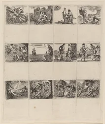 Cartas de juego mitológicas, 1644