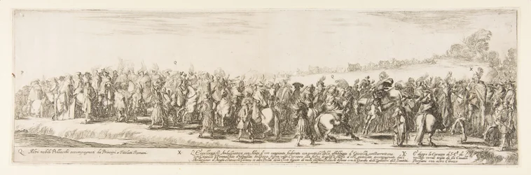 Parte de la entrada de la Legación Polaca Q.X.Y., 1633