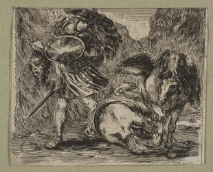 Perseo y Medusa, 1644