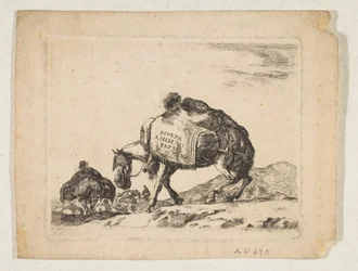 Placa 1: un caballo de carga, de 