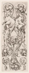 Plato, de Ornamenti o Grottesche (Ornamentos o Grotescos)