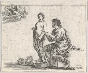 Pigmalión, del Juego de la Mitología, 1644